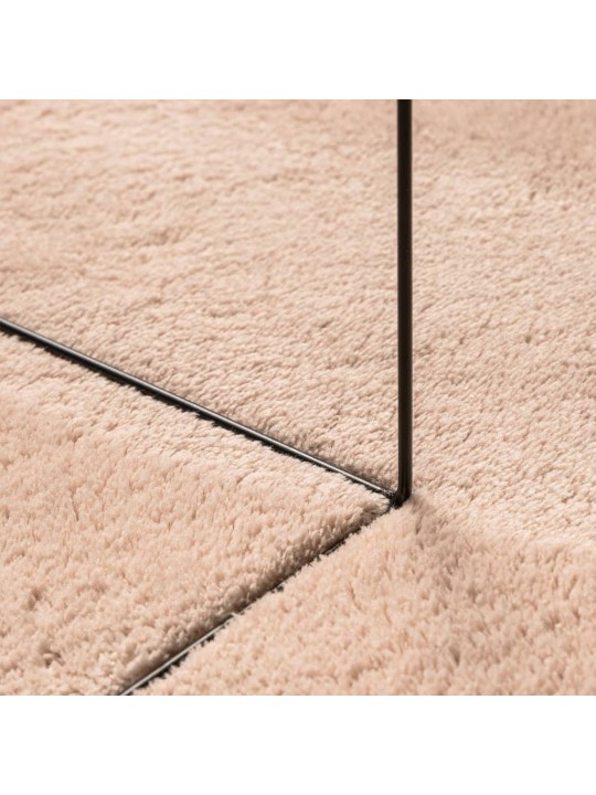 Koberec HUARTE krátký vlas měkký a pratelný blush 60x110 cm