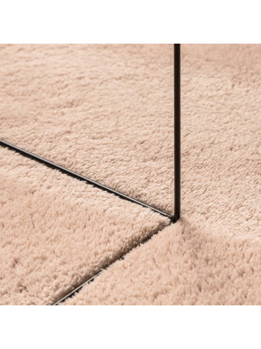 Koberec HUARTE krátký vlas měkký a pratelný blush 80x150 cm