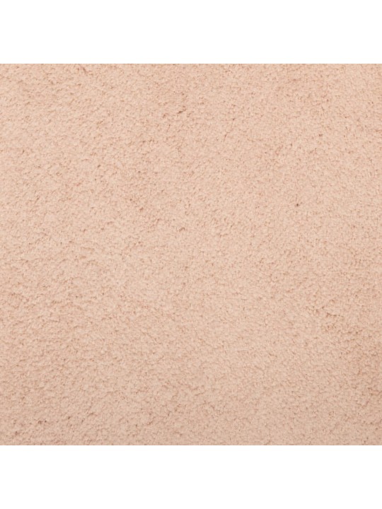Koberec HUARTE krátký vlas měkký a pratelný blush 200x200 cm