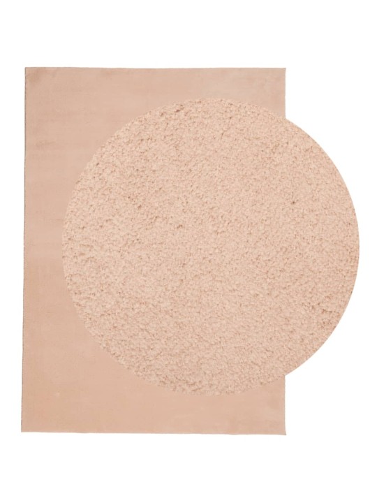 Koberec HUARTE krátký vlas měkký a pratelný blush 200x280 cm