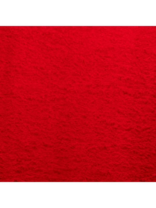 Koberec HUARTE krátký vlas měkký a pratelný červený 160x230 cm