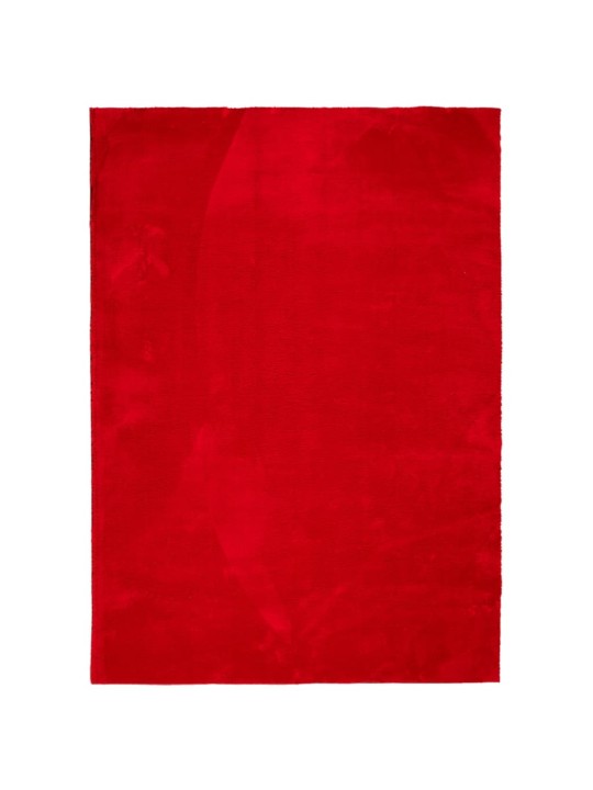 Koberec HUARTE krátký vlas měkký a pratelný červený 200x280 cm