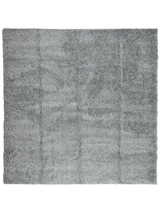 Koberec pamplona s vysokým vlasem moderní zelený 200 x 200 cm