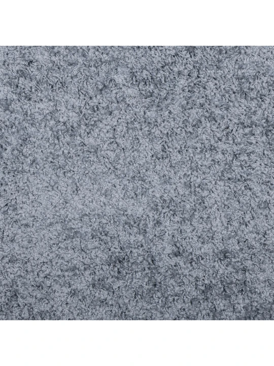 Koberec PAMPLONA s vysokým vlasem moderní modrý 80 x 200 cm