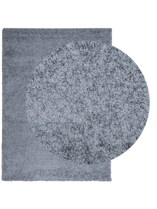 Koberec PAMPLONA s vysokým vlasem moderní modrý 200 x 280 cm