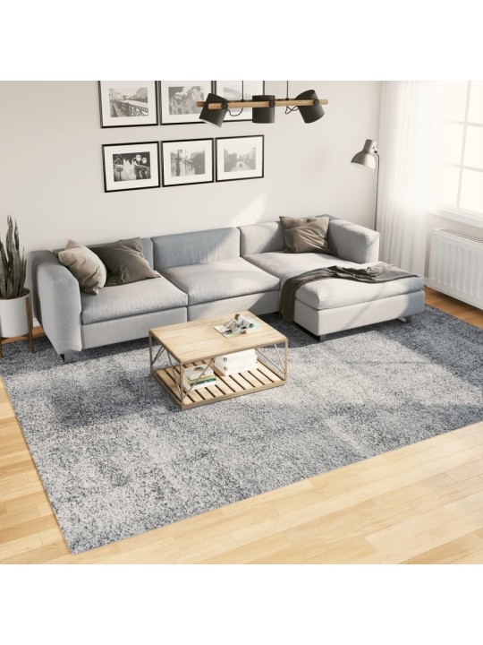 Koberec pamplona s vysokým vlasem moderní modrý 240 x 340 cm