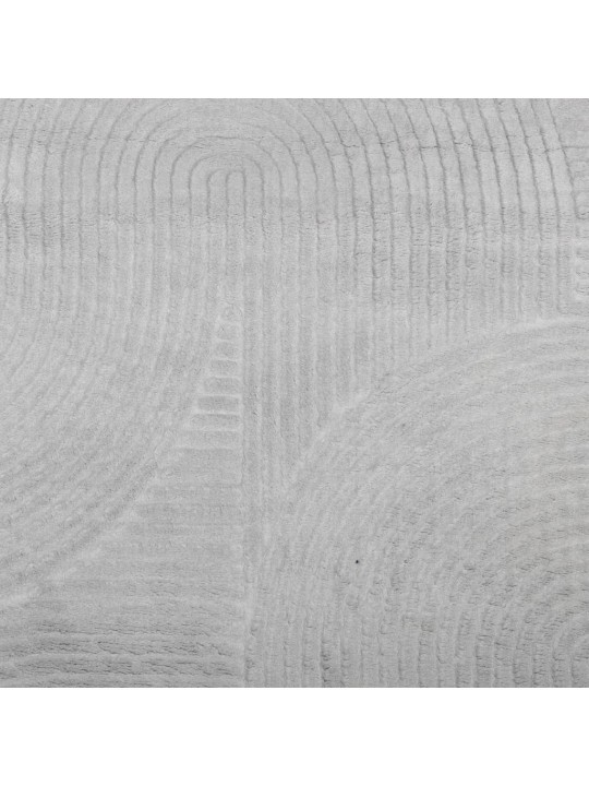 Koberec iza krátký vlas skandinávský vzhled šedý 100 x 200 cm