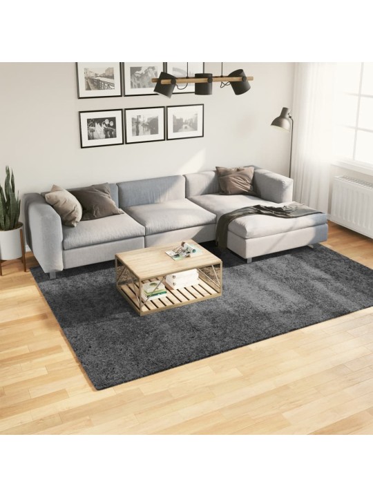 Koberec OVIEDO krátký vlas antracitový 200 x 280 cm
