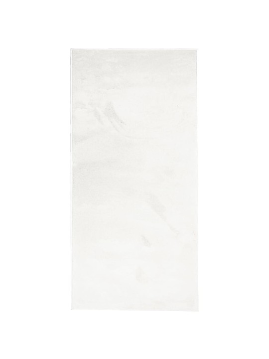 Koberec oviedo krátký vlas krémový 100 x 200 cm