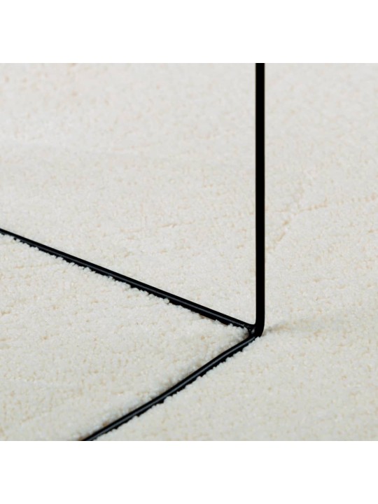 Koberec oviedo krátký vlas krémový 100 x 200 cm