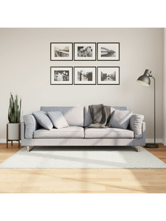 Koberec OVIEDO krátký vlas krémový 120 x 170 cm