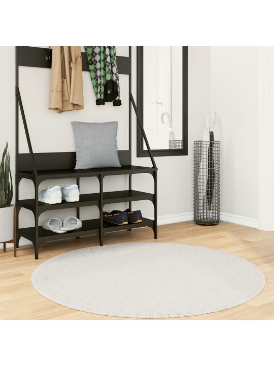 Koberec oviedo krátký vlas krémový ø 120 cm