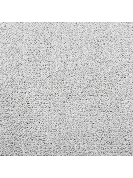 Koberec OVIEDO krátký vlas šedý 80 x 250 cm