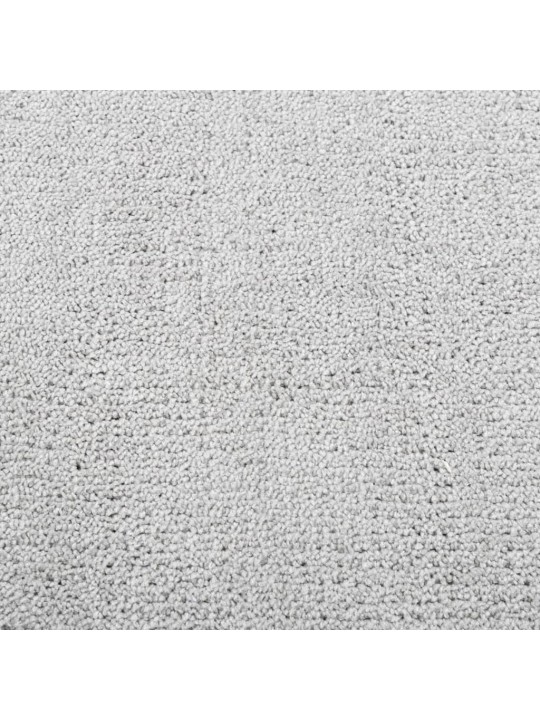 Koberec oviedo krátký vlas šedý 120 x 120 cm