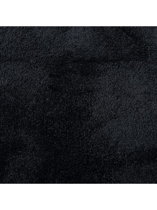 Koberec OVIEDO krátký vlas černý 140 x 200 cm