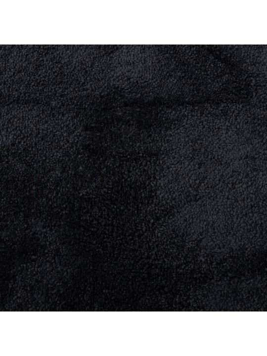 Koberec OVIEDO krátký vlas černý 160 x 230 cm