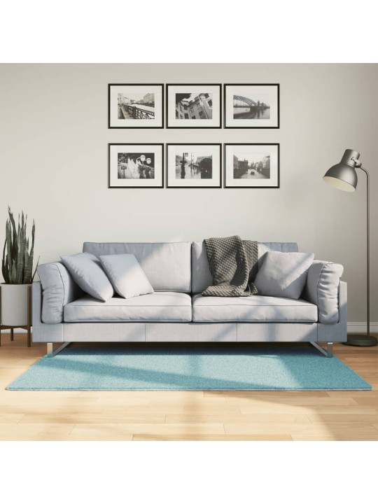 Koberec OVIEDO krátký vlas zelený 80 x 150 cm