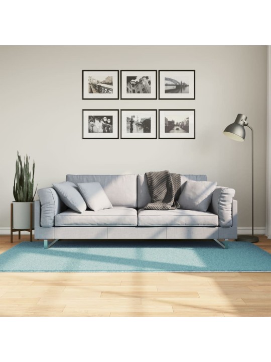 Koberec OVIEDO krátký vlas zelený 100 x 200 cm