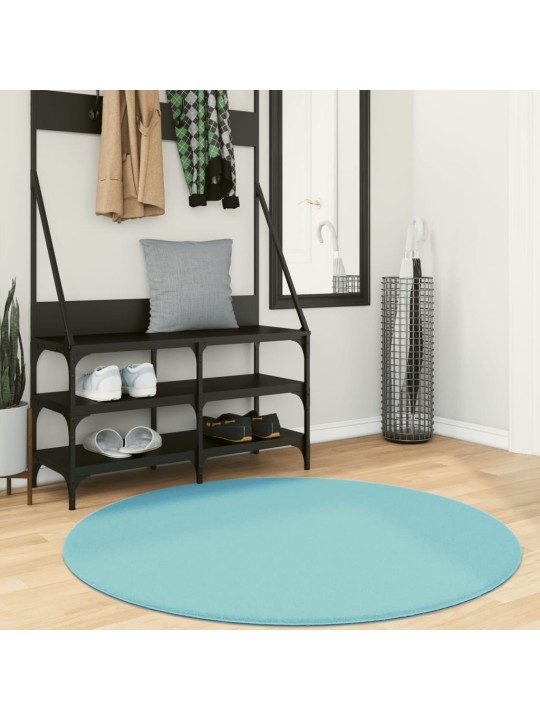 Koberec oviedo krátký vlas zelený ø 120 cm