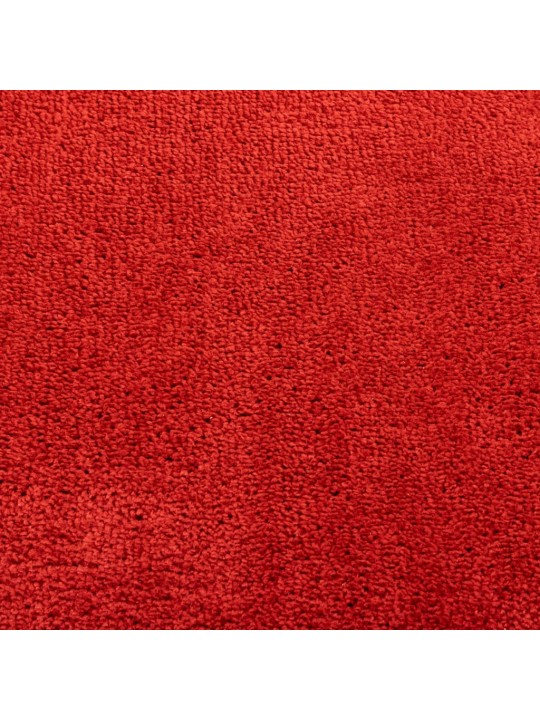 Koberec oviedo krátký vlas červený 60 x 110 cm