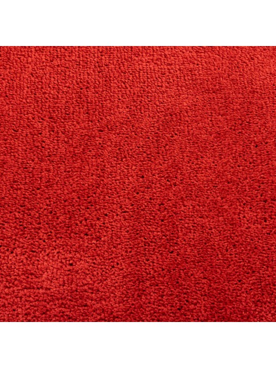 Koberec oviedo krátký vlas červený 100 x 200 cm