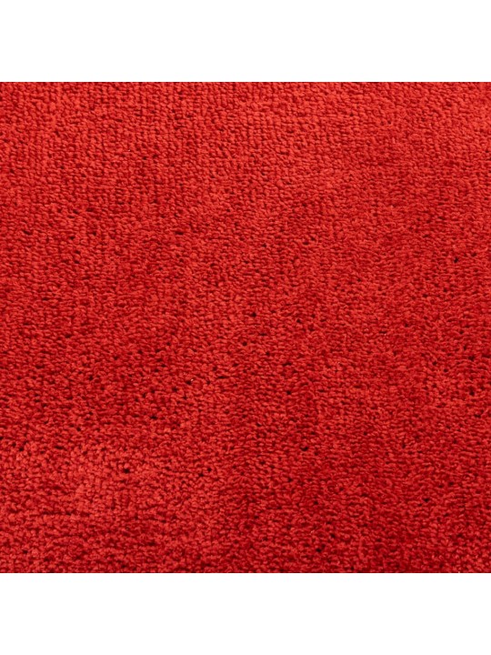 Koberec OVIEDO krátký vlas červený 140 x 200 cm