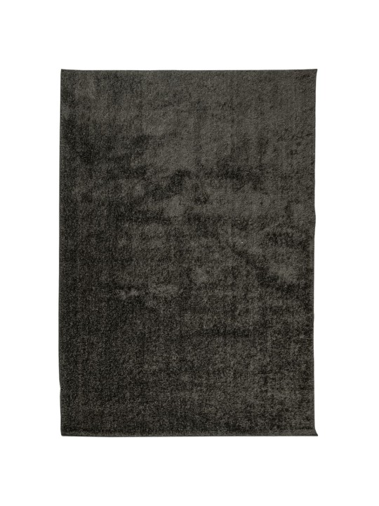 Koberec HUARTE vysokým vlasem lesklý vzhled antracit 120x170 cm