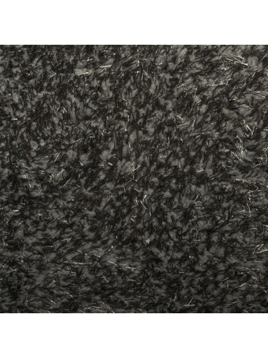 Koberec huarte vysokým vlasem lesklý vzhled antracit 240x340 cm