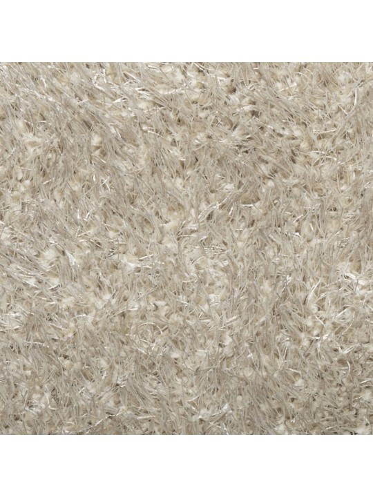Koberec HUARTE vysokým vlasem lesklý vzhled béžový 200x280 cm