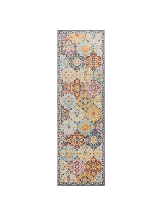 Koberec ARBIZU vnitřní i venkovní vintage design 80x250 cm
