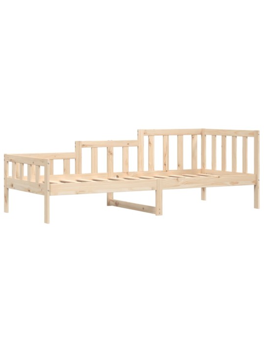 Válenda bez matrace 90 x 190 cm masivní borovice