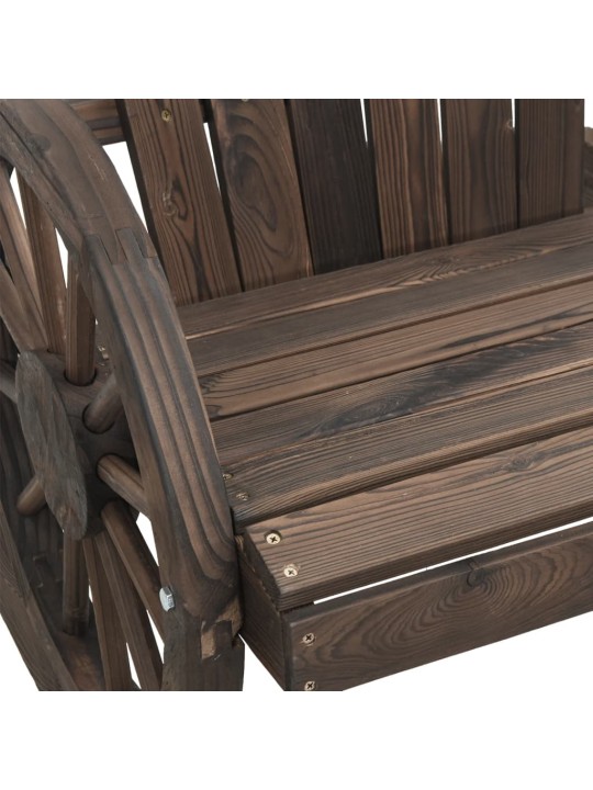 Zahradní židle Adirondack masivní jedlové dřevo růžové