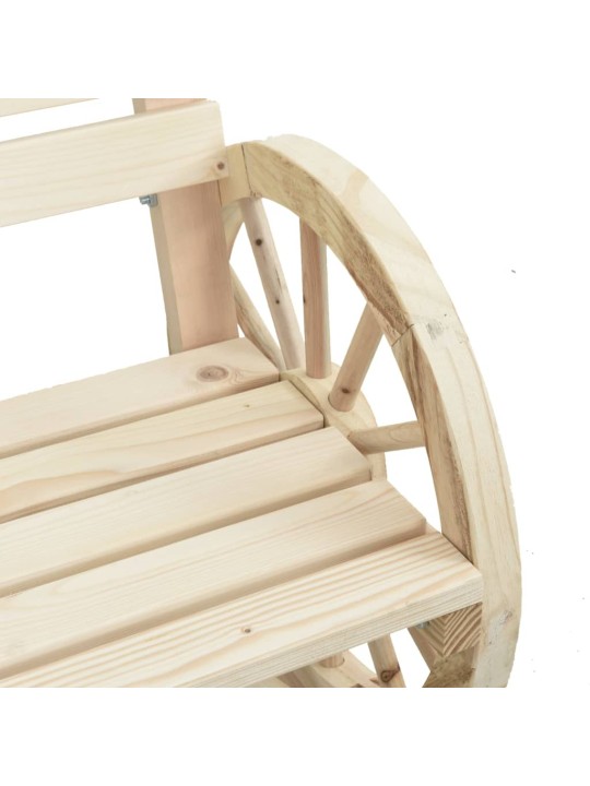 Zahradní židle 2 ks 58 x 58 x 78,5 cm masivní jedlové dřevo