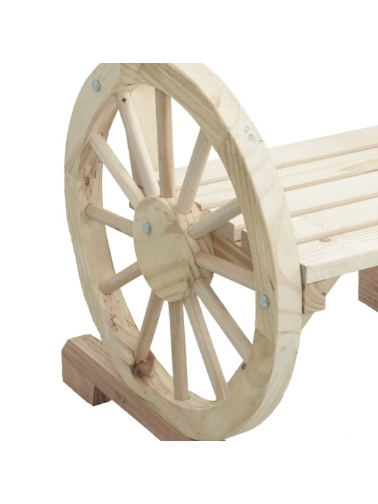Zahradní židle 2 ks 58 x 58 x 78,5 cm masivní jedlové dřevo