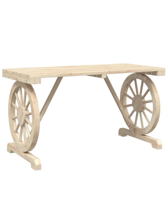 Zahradní stůl 115 x 55 x 65 cm masivní jedlové dřevo