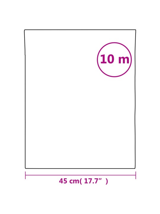Okenní fólie matná bílá 45 x 1 000 cm PVC