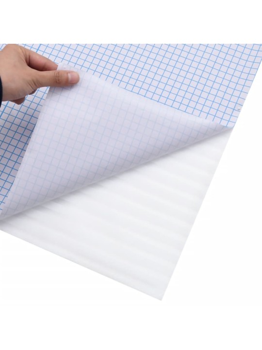 Okenní fólie matná pruhovaný design 60 x 1 000 cm PVC