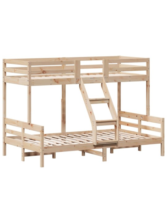 Patrová postel 80 x 200/120 x 200 cm masivní borové dřevo