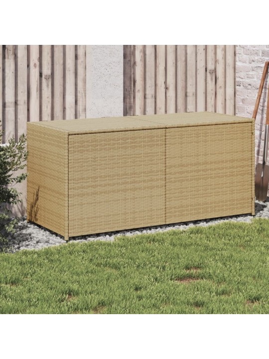 Zahradní úložný box mix béžové 283 l polyratan