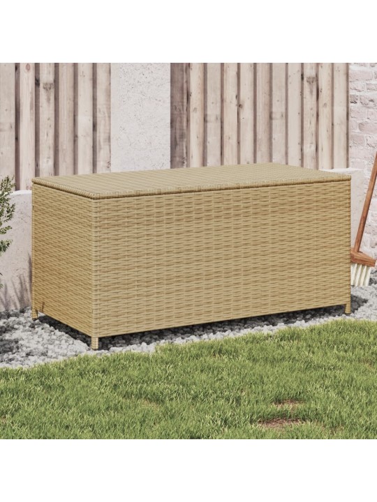 Zahradní úložný box mix béžové 190 l polyratan