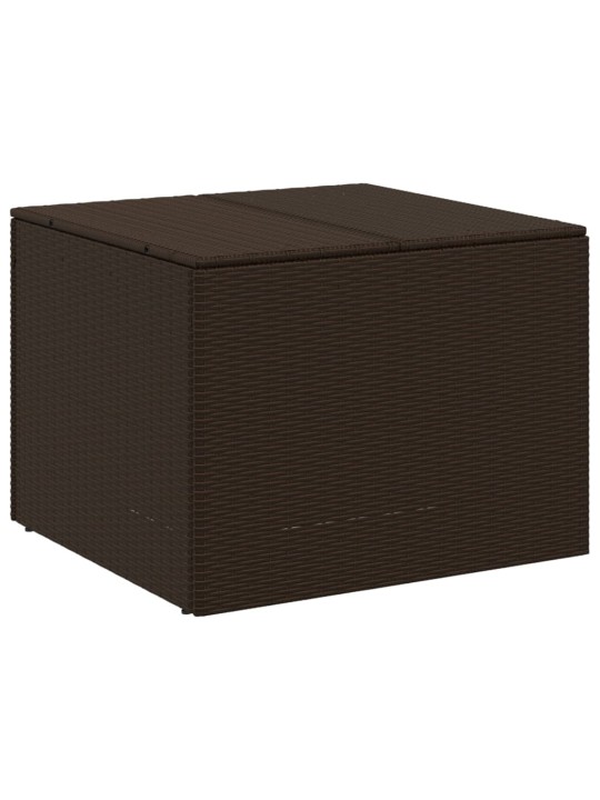 Zahradní úložný box hnědý 291 l polyratan