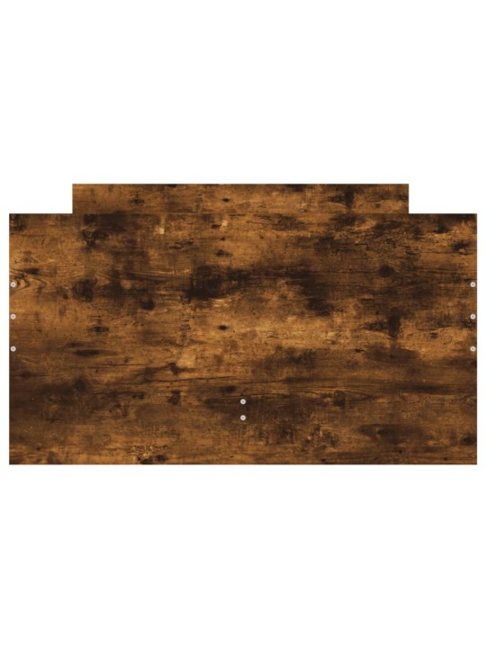 Rám postele se zásuvkami kouřový dub 90 x 200 cm