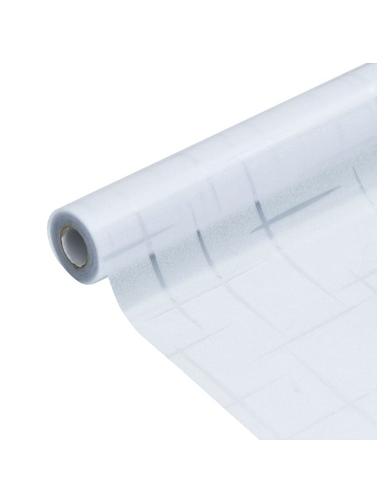 Okenní fólie 4 ks matné vzor s hvězdami PVC