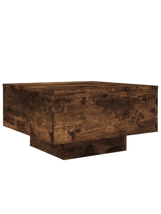 Konferenční stolek kouřový dub 55 x 55 x 31 cm kompozitní dřevo