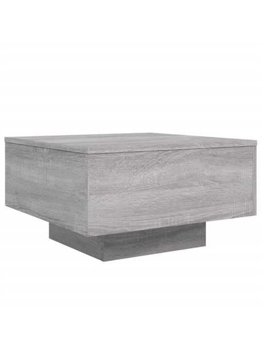 Konferenční stolek šedý sonoma 55 x 55 x 31 cm kompozitní dřevo