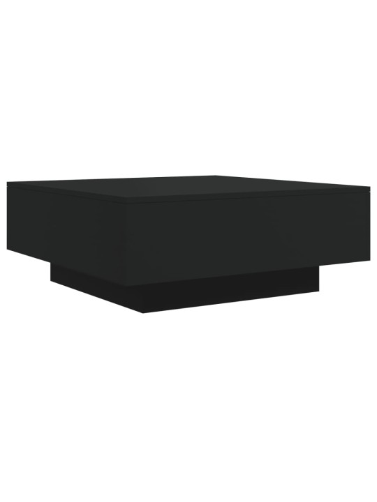 Konferenční stolek černý 80 x 80 x 31 cm kompozitní dřevo