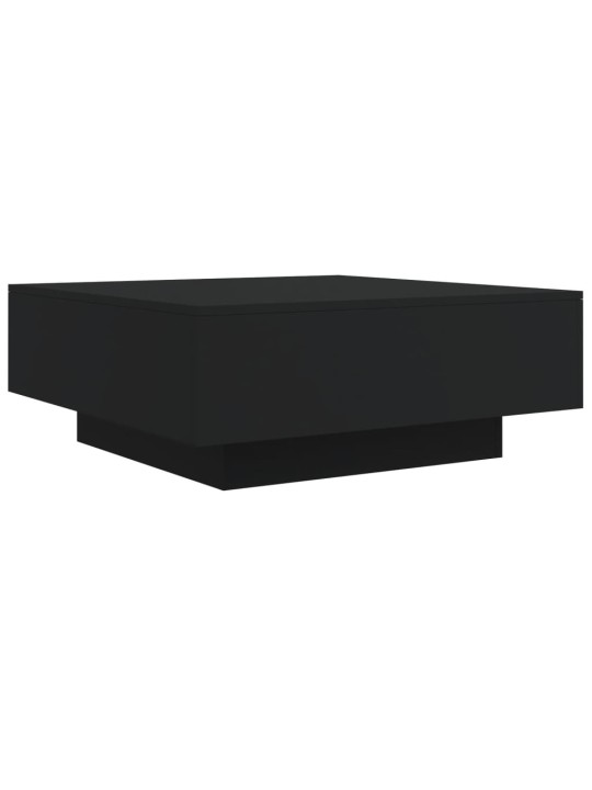Konferenční stolek černý 80 x 80 x 31 cm kompozitní dřevo