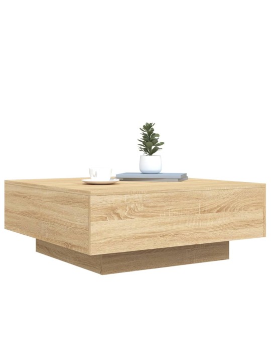 Konferenční stolek dub sonoma 80 x 80 x 31 cm kompozitní dřevo
