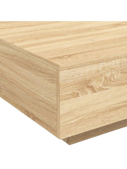 Konferenční stolek dub sonoma 80 x 80 x 31 cm kompozitní dřevo