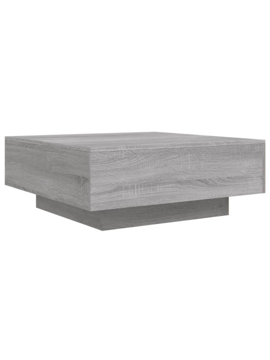 Konferenční stolek šedý sonoma 80 x 80 x 31 cm kompozitní dřevo